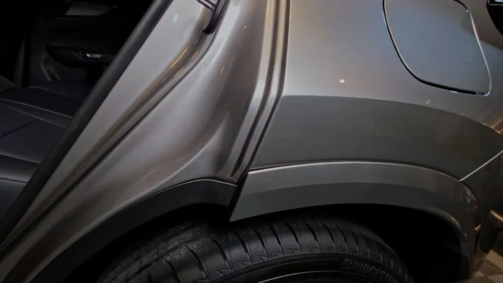 Lexus NX350h 凹痕修復後結果