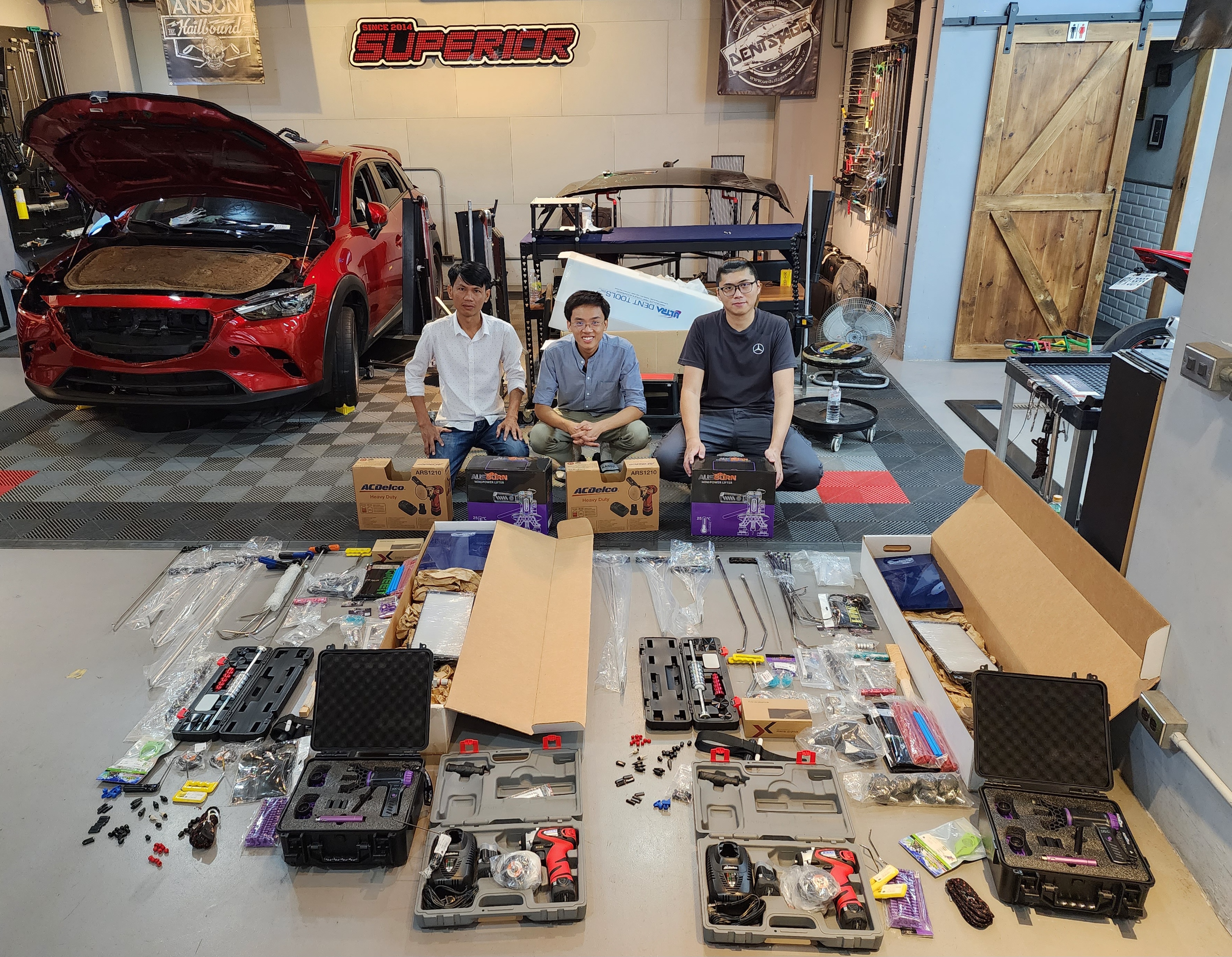 結業合照 — 課程結束帶走完整工具